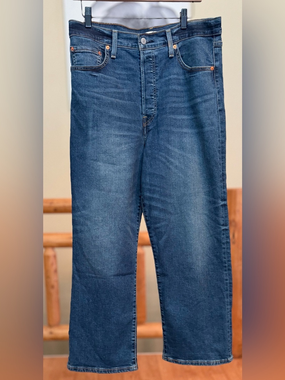Levi's Ribcage Straight Ankle - Size 32